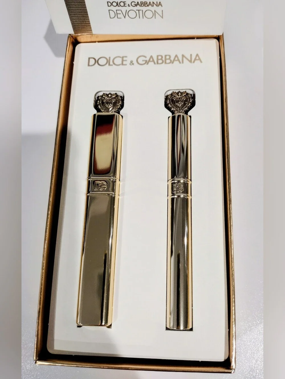 Brand New Dolce & Gabbana: Flawless Beauty Mascara & Eyeliner Set with gift bag